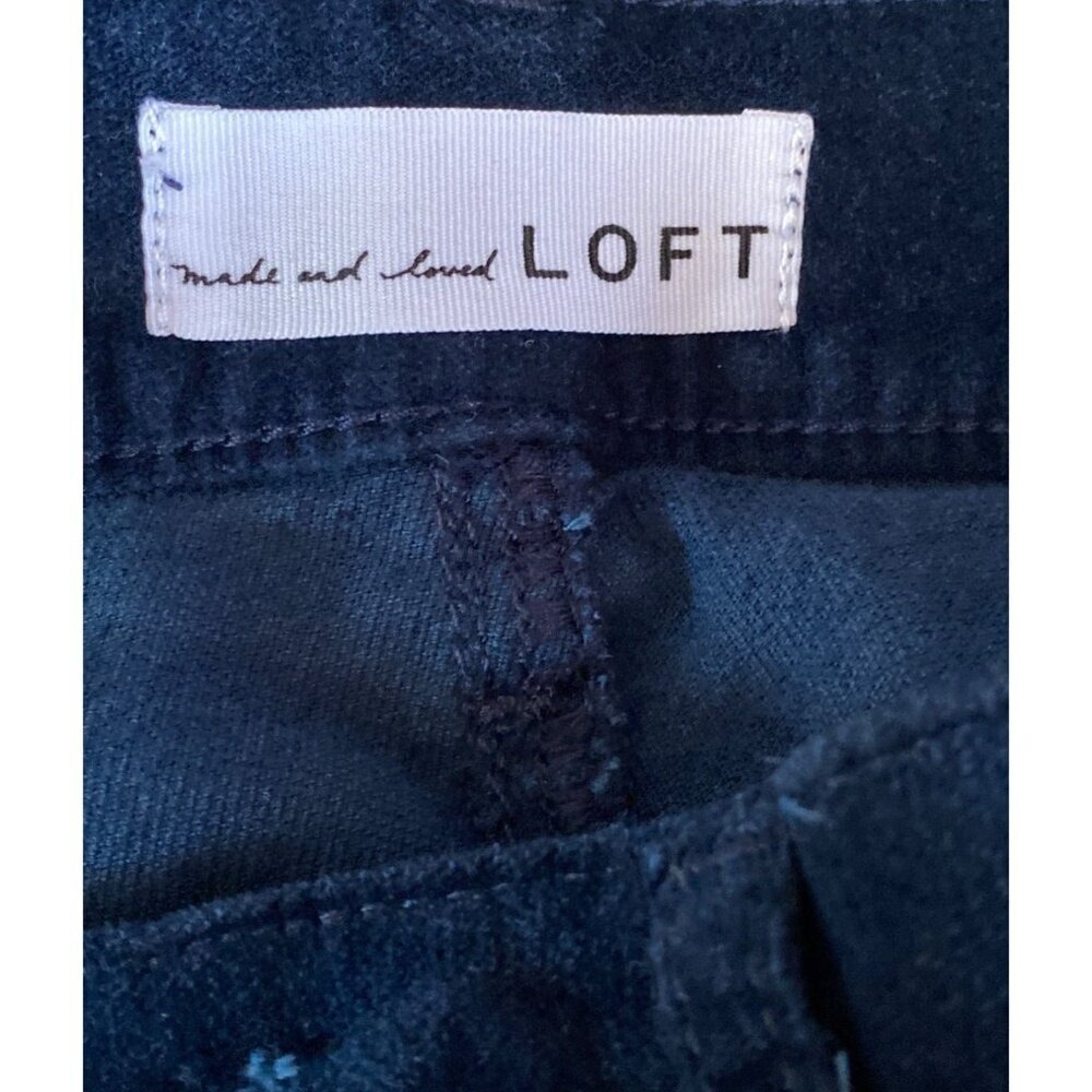 Blue velvet like‎ tapered jeans pants women 27/4 - Picture 5 of 5